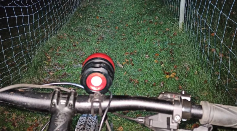 Fahrradfahren in der Nacht